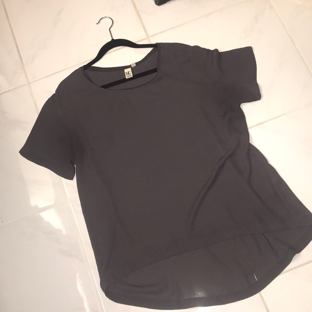 Gray tunic